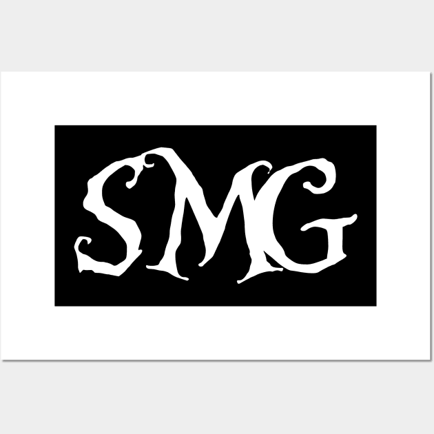 smg initials Wall Art by Showmegod